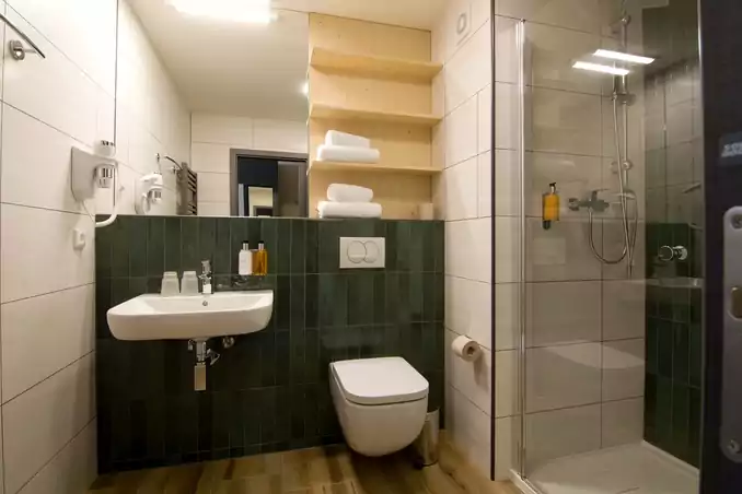 Hotel Srni, Badezimmer Beispiel