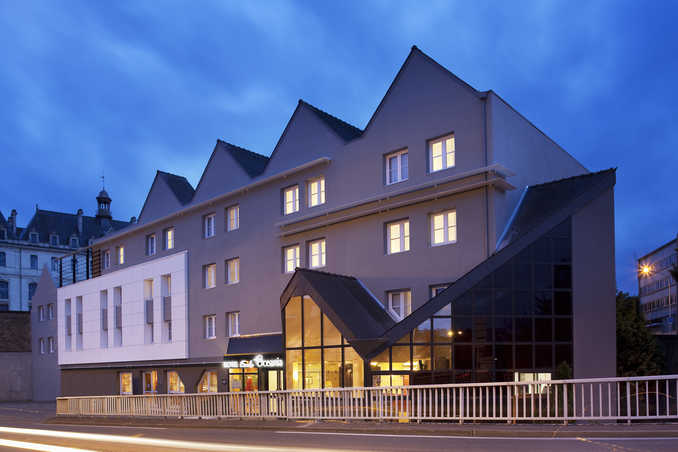 Hotelbeispiel in Vannes, Außenansicht